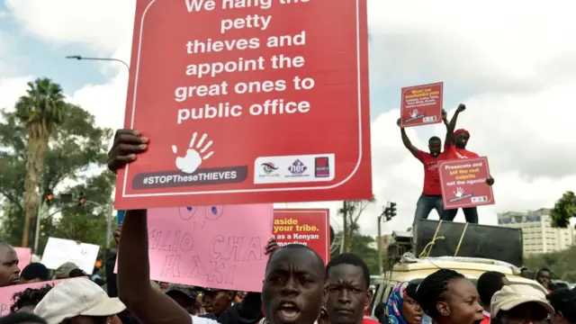 Maandamano ya kupinga wizi wa fedha za umma Kenya