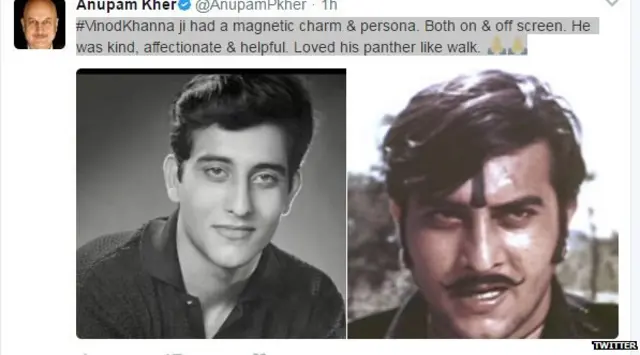 विनोद खन्ना, बॉलिवुड