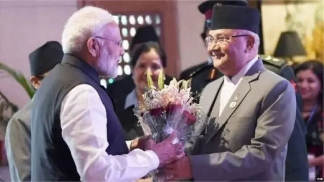 મોદી અને ઓલી