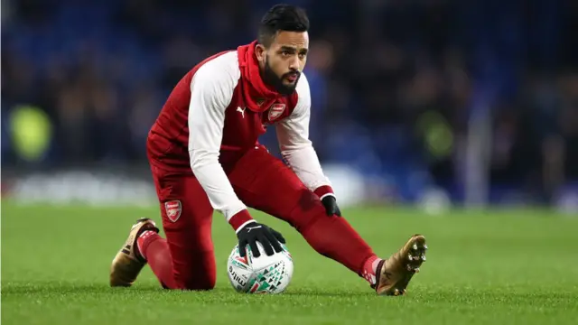 Theo Walcott lori papa