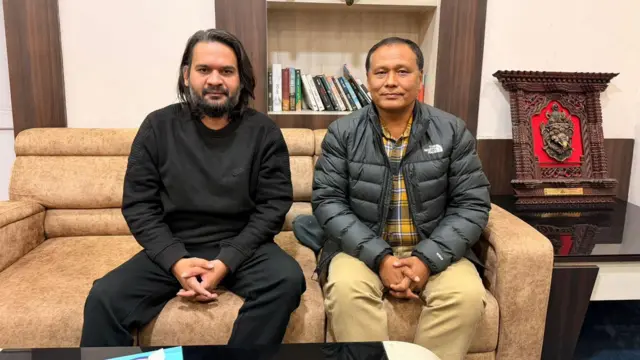 कुलमान घिसिङ र बालेन शाह