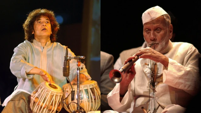 ज़ाकिर हुसैन और बिस्मिल्लाह ख़ान