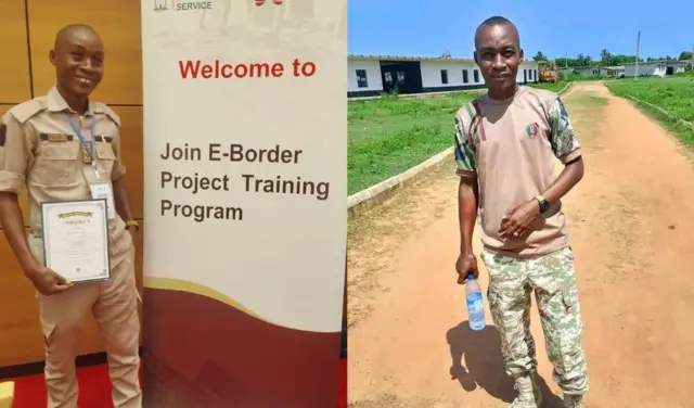 Orji Ugochukwu bụ onye ọrụ NIS nwuchiri Onyeka Nwaobu n'okeala Seme Bọda