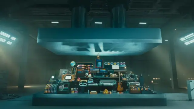 در این تبلیغ یک دقیقهای تعداد زیادی از ابزارهای خلاقانه نابود میشود