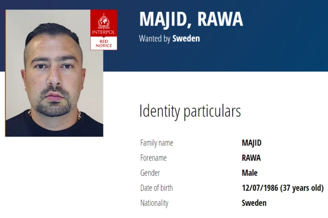 روا مجید، سرکرده گروه تبهکار فاکس‌ترات در سوئد که تحت تعقیب بین‌المللی است 