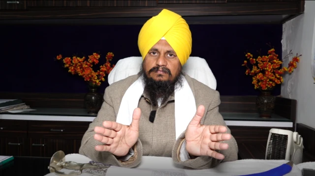 ਅਕਾਲ ਤਖ਼ਤ ਦੇ ਜਥੇਦਾਰ ਗਿਆਨੀ ਹਰਪ੍ਰੀਤ ਸਿੰਘ