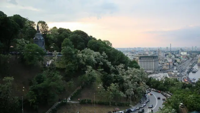 Місця сили, Володимирська гірка Київ