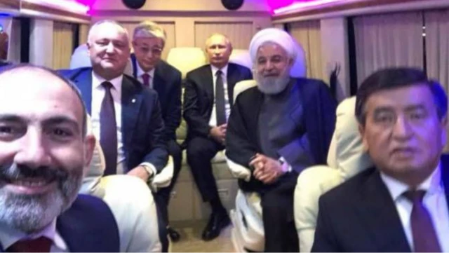 Paşinyan, Ruhani, Dodon, Tokayev və Jeenbekov