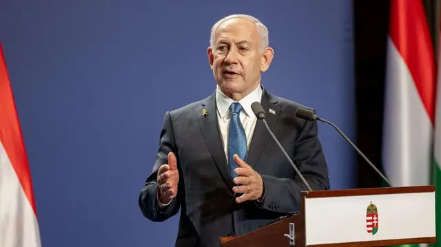Benjamín Netanyahu, primer ministro de israel.