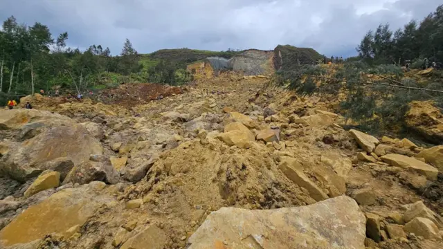 Papua Yeni Gine heyelan