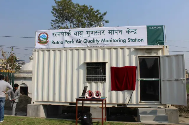 प्रदूषण मापन स्टेसन