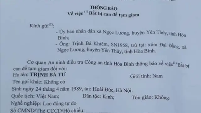 Trinh Ba Tu