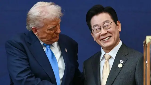 Rais wa Marekani Donald Trump alikutana na mwenzake wa Korea Kusini mwezi uliopita 