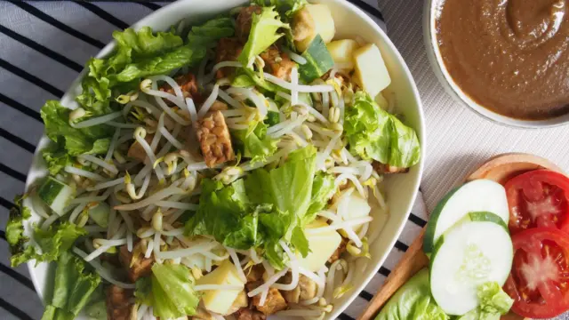Makan sayuran