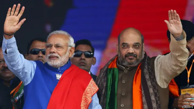 नरेंद्र मोदी और अमित शाह