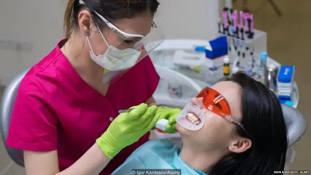 दांतों की जांच