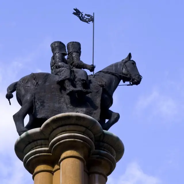 Monumento en Temple Church