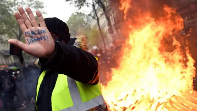 Протесты 1 мая во Франции