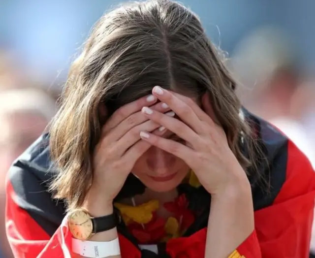 निराश जर्मन दर्शक