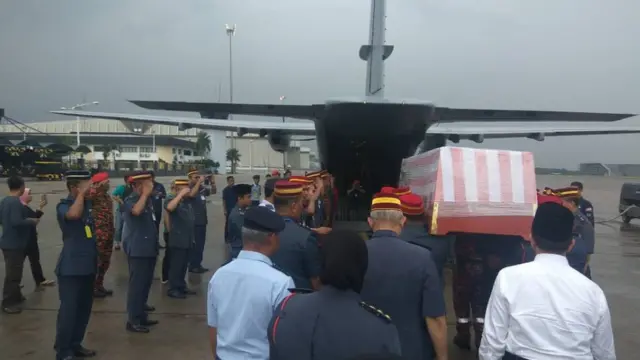 Bodies being sent home