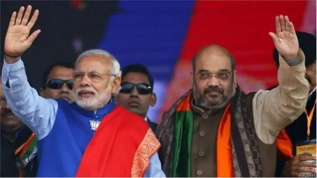 नरेंद्र मोदी और अमित शाह
