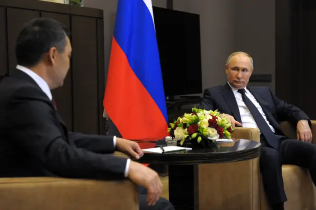 Жапаров менен Путин