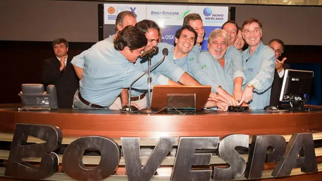 Estreia da OSX na bolsa de São Paulo em 2010