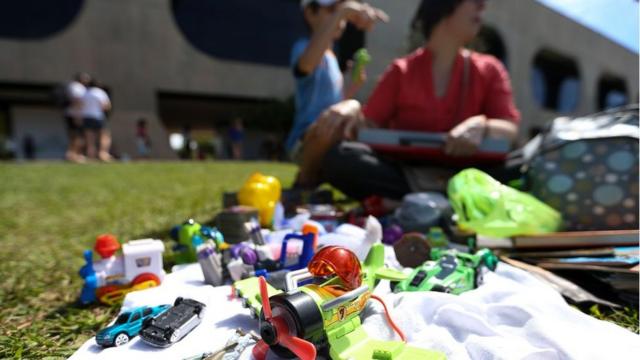 Brinquedasonline casino big winprimeiro plano, com crianças ao fundo, no Dia Mundial do Brincar,online casino big winBrasíliaonline casino big win2017