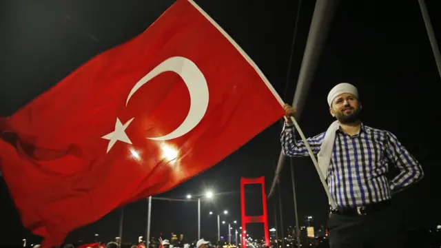 Boğaziçi köprüsünde gösteriler