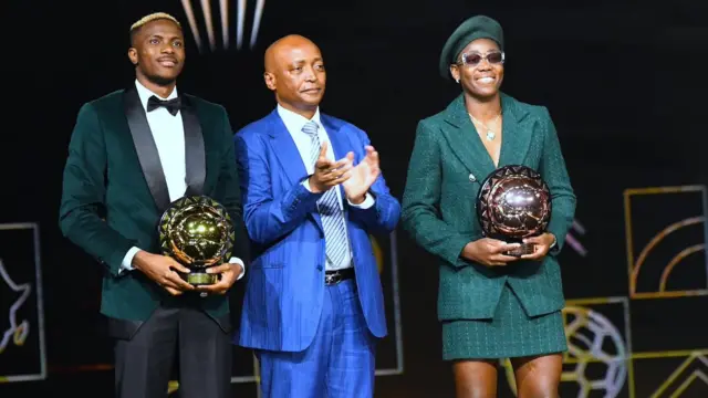 Aworan Osimehn ati Oshoala