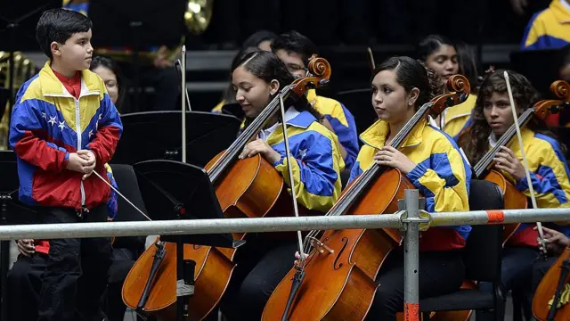 Músicos.