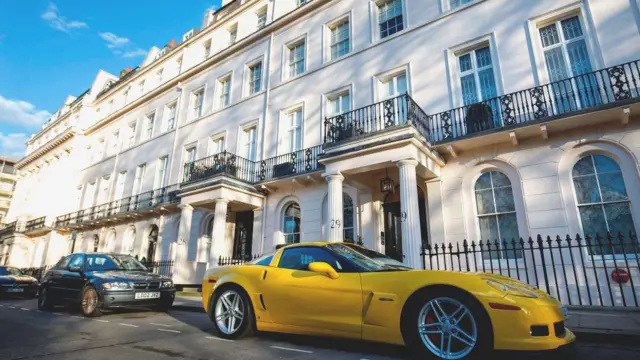 Итон-сквер в Лондоне 8 марта 2018 года