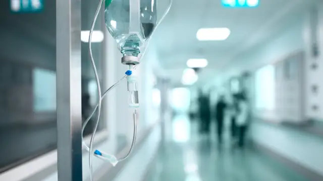 Pasillo de un hospital