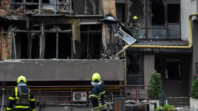 Наслідки обстрілу житлового комплексу у Києві, 21 липня