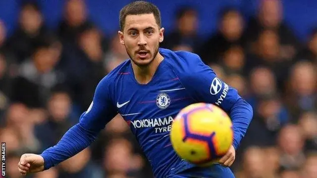 Mshambuliaji wa Ubelgiji Eden Hazard