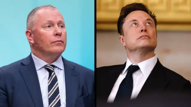 نیکولای تانگن (چپ) ایلان ماسک را به مهمانی شام دعوت کرده بود