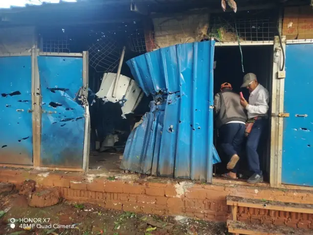 ၂၀၂၄ ခုနှစ်၊ နိုဝင်ဘာ ၁ ရက်၊ ရှမ်းပြည်နယ်၊ နောင်ချိုမြို့နယ်၊ လေကြောင်းတိုက်ခိုက်မှုမှ ပျက်စီးသွားတဲ့အဆောက်အအုံ