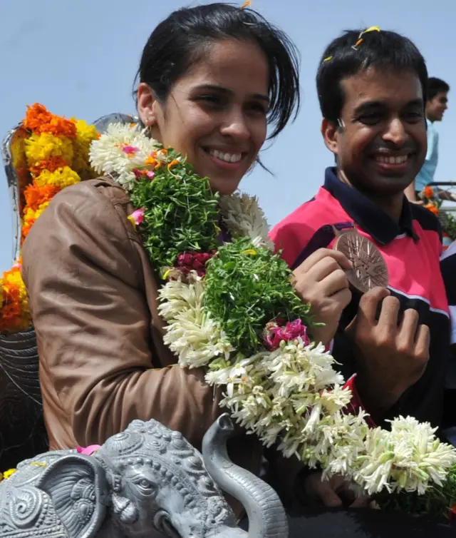 సైనా, గోపీచంద్ (హైదరాబాద్, 2012)