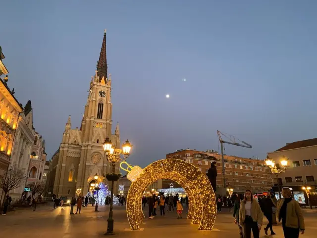 novosadska katedrala januara 2023.