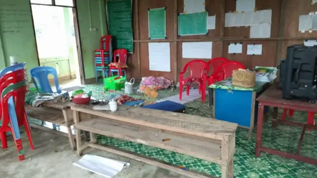 တပ်မတော်ဘက်ကတော့ စာသင်ကြောင်းမှာ စခန်းချခဲ့တာ မရှိလို့ဘူးဆို