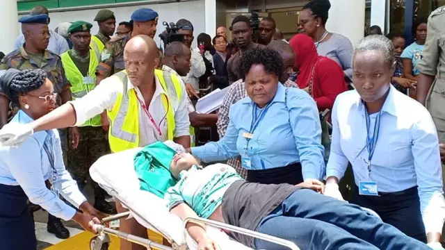 Abiria wengine walikabiliwa na matatizo ya kiafya.