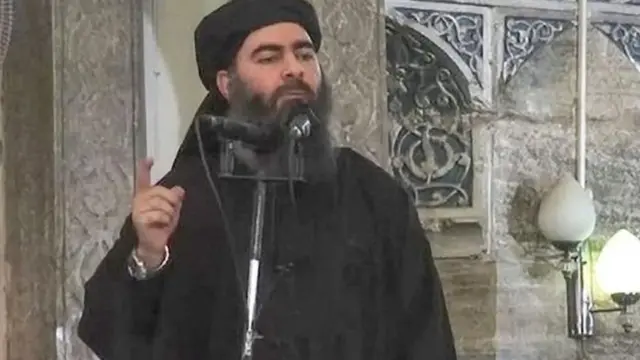 Abu Bakr al-Baghdadi discursa