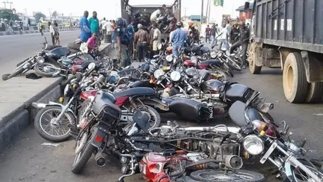 Awọn ọkada ti mu l'Eko