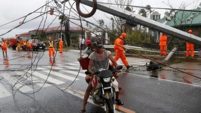 तूफ़ान गोनी, फिलीपींस