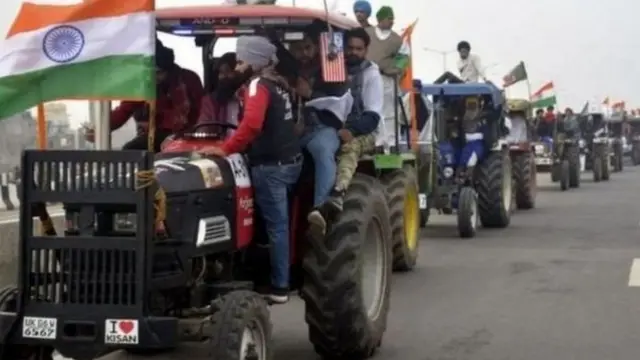 ट्रॅक्टर रॅली, दिल्ली