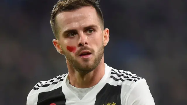 Игрок "Ювентуса" Миралем Пьянич