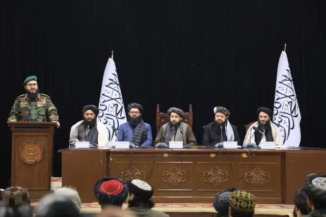 وزیر دفاع و نمایندگان ارگان‌‌های امنیتی و قضایی طالبان