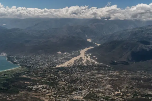 Río Artibonito en Haiti.