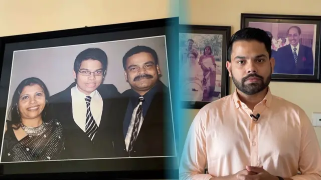 পারিবারিক ছবিতে কর্নেল কুদরত ইলাহী রহমান শফিক (বামের ছবিতে), এবং সাকিব রহমান (ডানে)