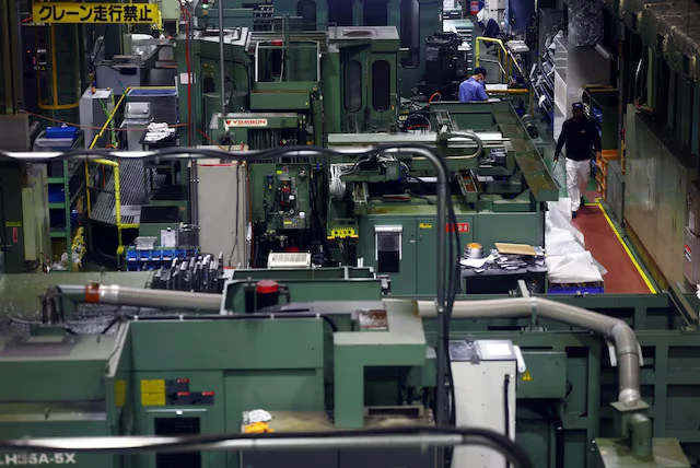 Chỉ số sản xuất PMI của Nhật Bản do S&P Global công bố giảm từ 49,7 trong tháng 8/2025 xuống còn 48,5 một tháng sau đó